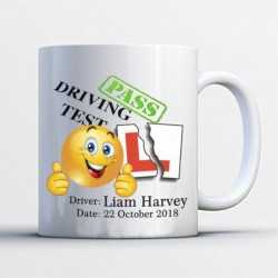 Personalised Coffee Mug - Passed Driving Test
